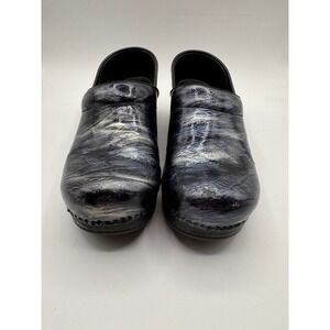 Dansko Clogs‎ Marble Print Comfort Slip On Shoes Women's 37 (6.5)
